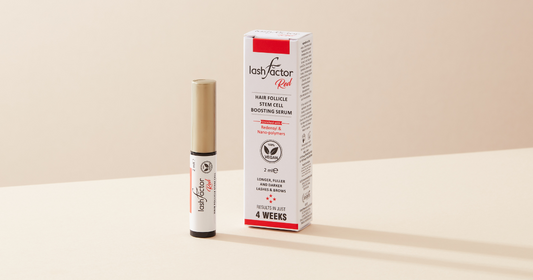 We are painting the Town Red! Now launching with the revolutionary ingredient Redensyl, introducing Lashfactor Red!