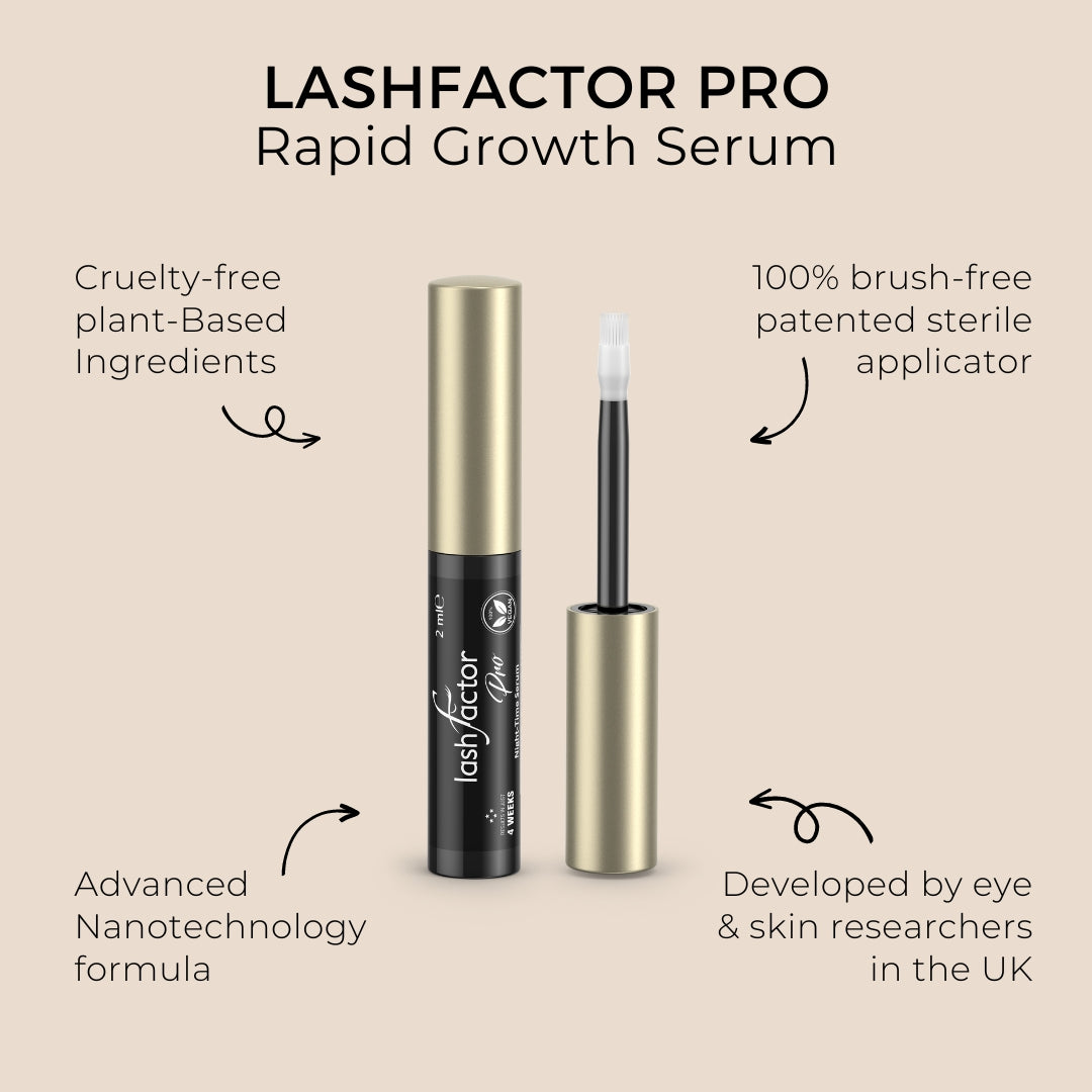 Lash & Brow Rapid Growth Serum (Single pack) - 2ml - Lashfactor PRO